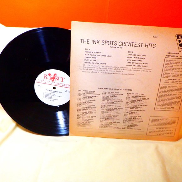 ~~~ The INK SPOTS' ~~~ Greatest Hits - Picture 2 of 2